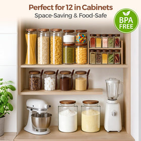 ComSaf 0.5 qt jar perfect for sugar, snacks, or spices.