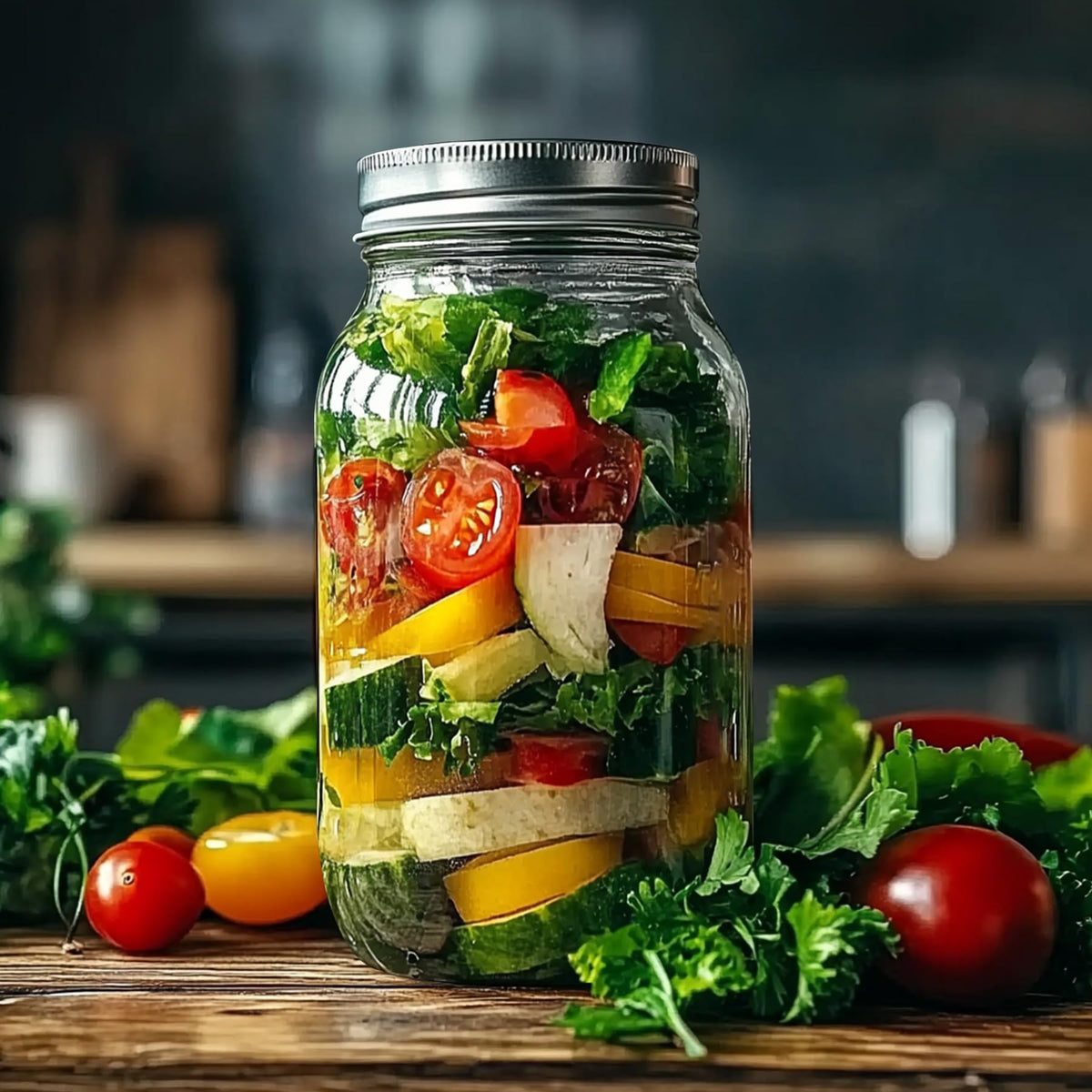 ComSaf 24oz jar perfect for pickling and snacks