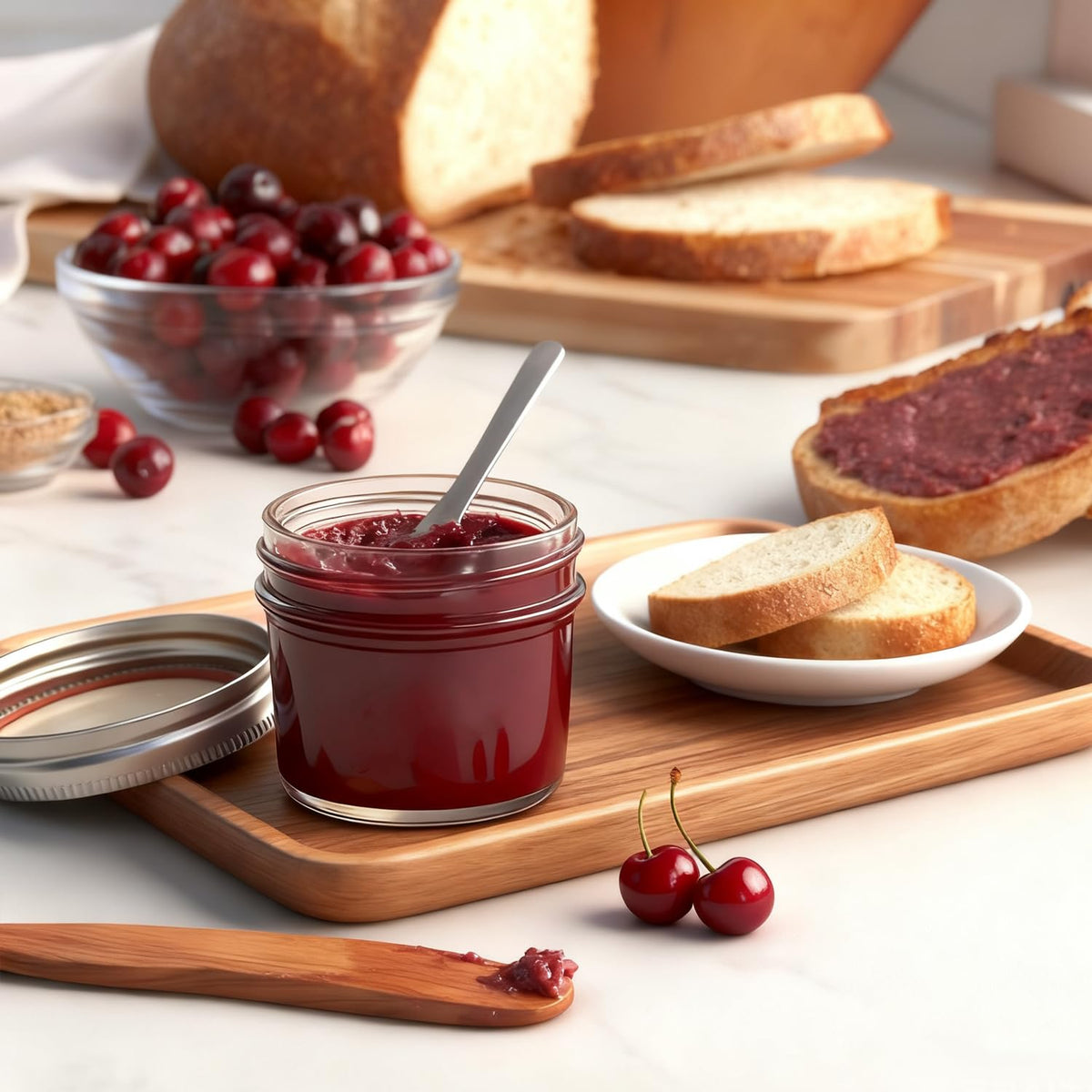 ComSaf 4 oz dipping jar for sauces at meals.
