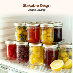 ComSaf glass jar is dishwasher-safe for quick cleanup