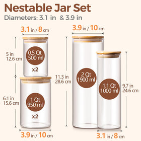 ComSaf airtight lids seal freshness for dry goods.