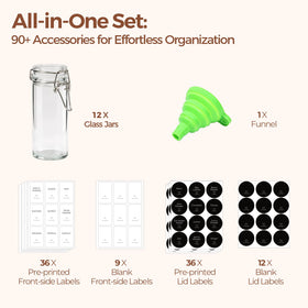 ComSaf collapsible refill funnel aids mess-free filling.