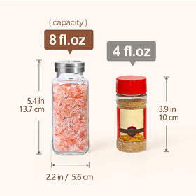 Compact design saves counter space while keeping jars within reach
