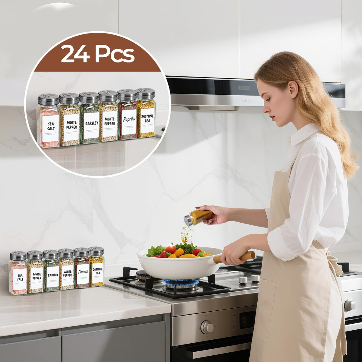 ComSaf labels and stickers simplify customization for your blends.