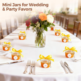 ComSaf crystal-clear glass aids quick ingredient identification in the pantry.