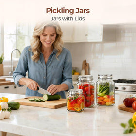 ComSaf dishwasher-safe glass and metal clamps simplify cleaning routine.
