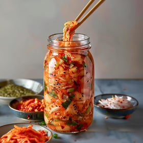 ComSaf dishwasher-safe glass jar for effortless cleaning.