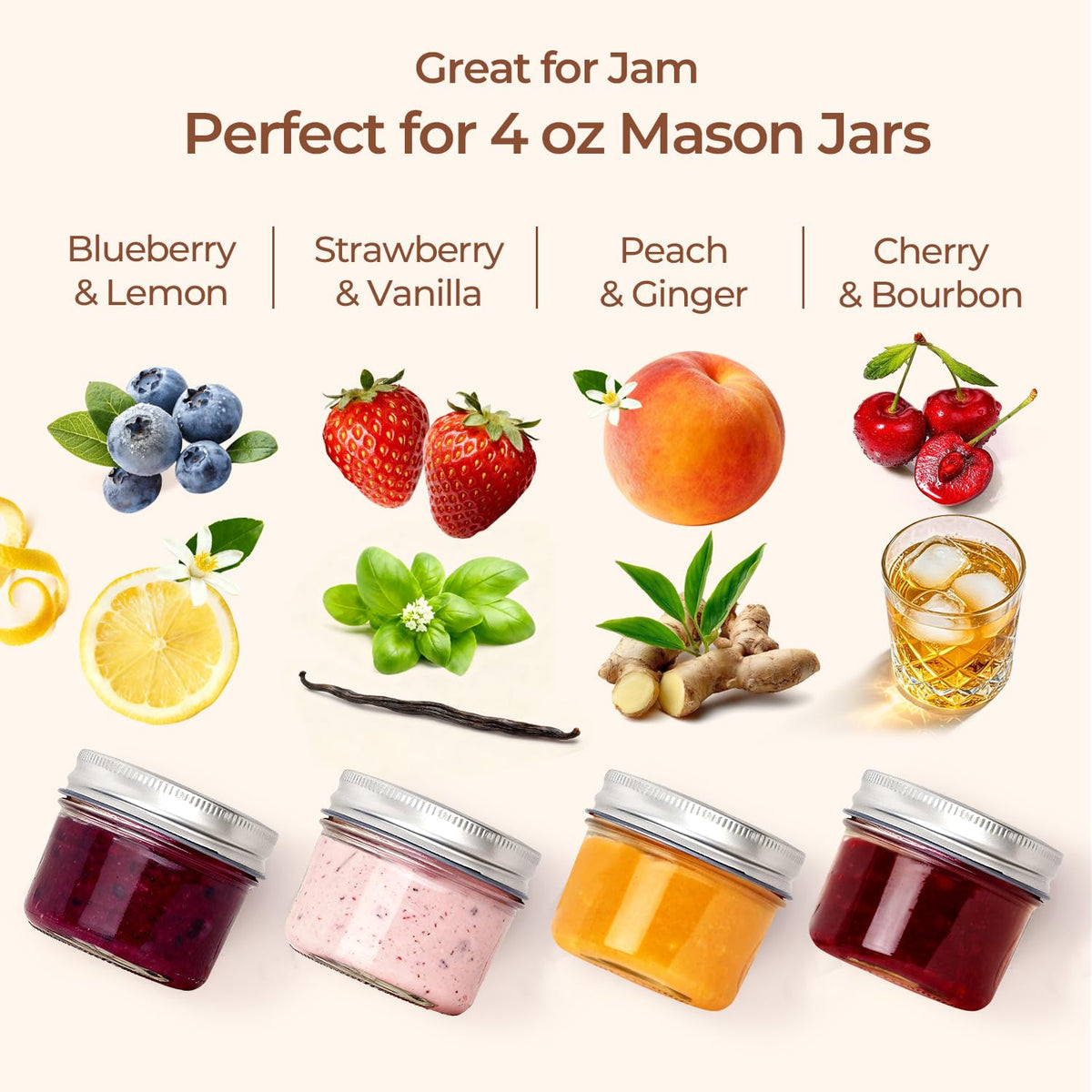 ComSaf jar with gift-ready labeling for DIY candles or wedding favors
