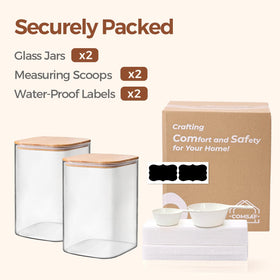 ComSaf easy-clean design simplifies cleanup after bulk storage.