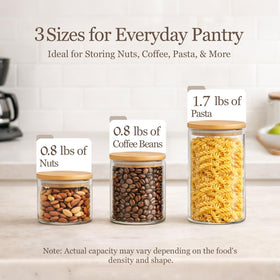 ComSaf 1qt borosilicate jar is dishwasher safe and durable