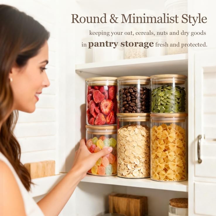 ComSaf clear glass shows contents at a glance for quick meal prep