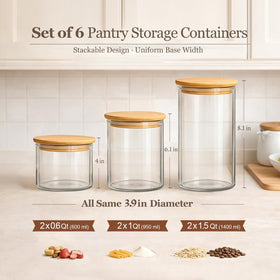 ComSaf labels help categorize spices, sugar, and snacks for easy retrieval