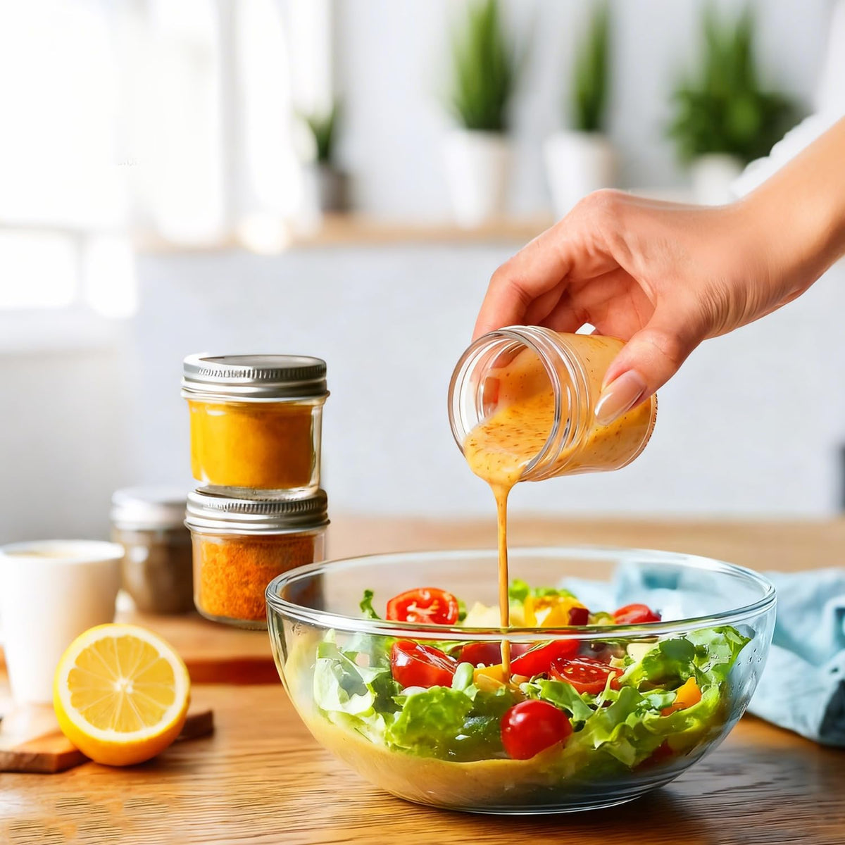 ComSaf honey and jam jar clear design for labeling and display