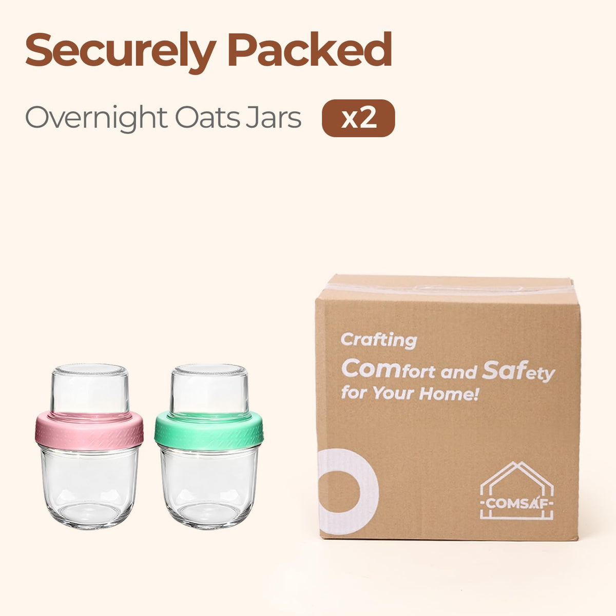 ComSaf kid-friendly containers for healthy snacks