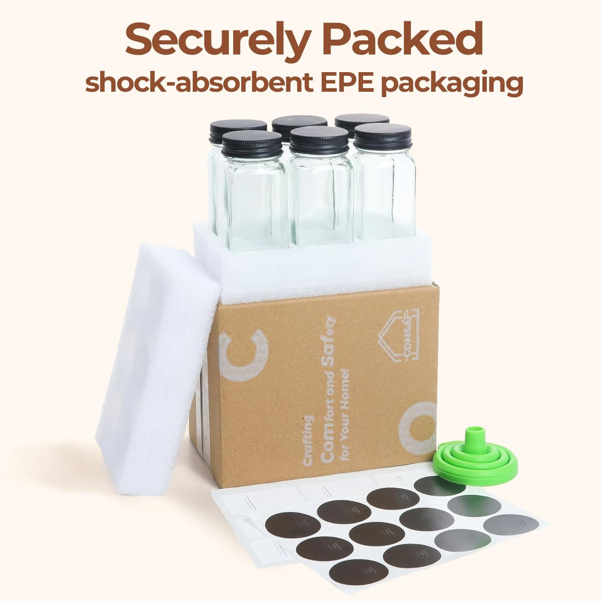 ComSaf kitchen spice trial set offers a versatile starter collection for experimentation.