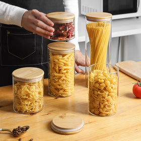 ComSaf kitchen storage solution helps you plan meals with visible supply levels.