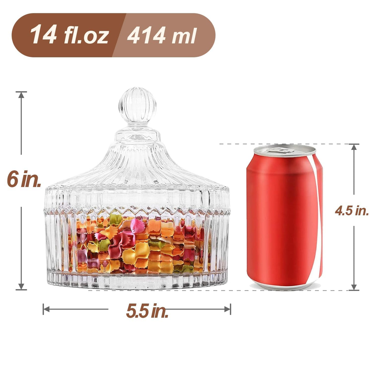 ComSaf lead-free glass ensures safe daily use for snacks
