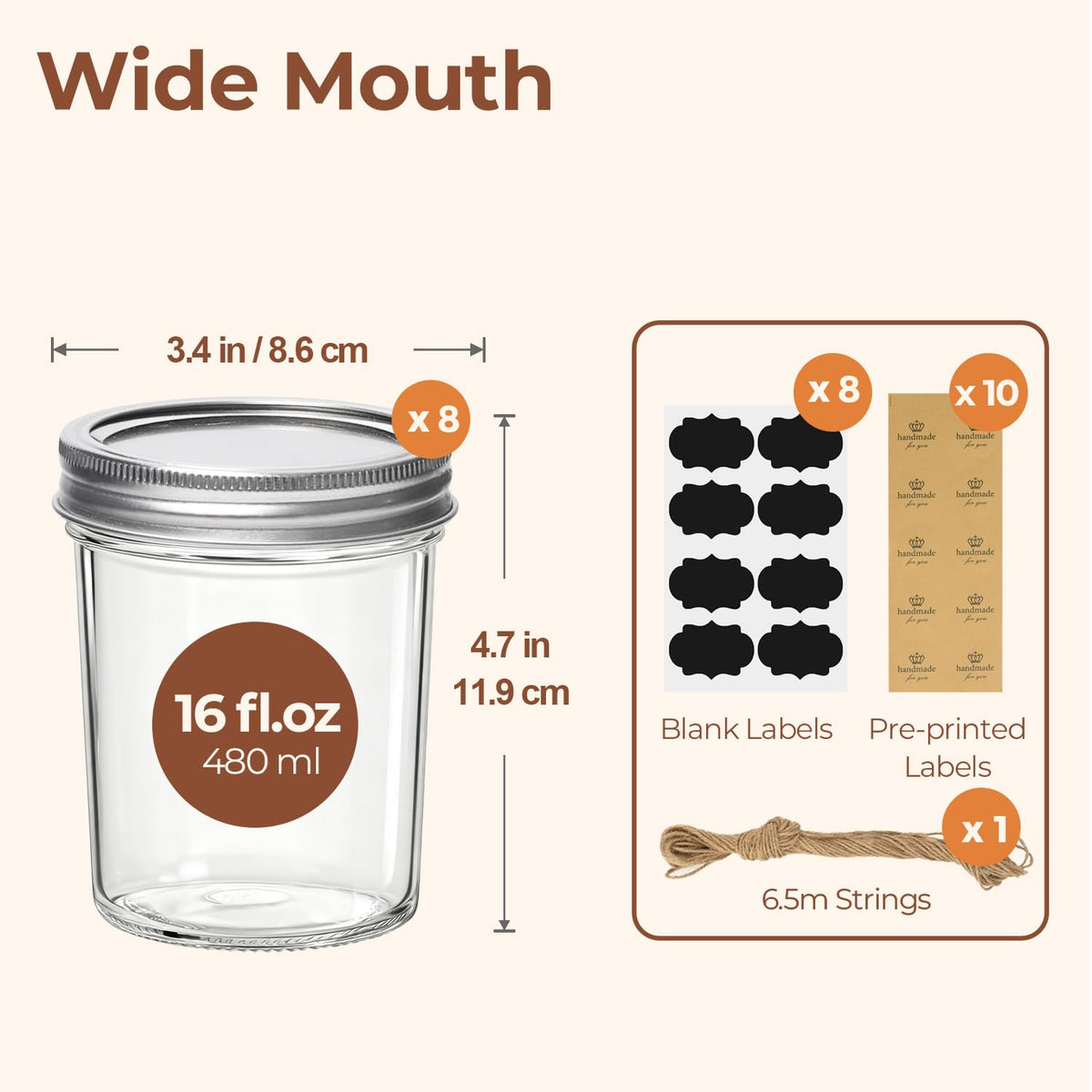 Lids and seal bands from ComSaf showing airtight closure and secure sealing