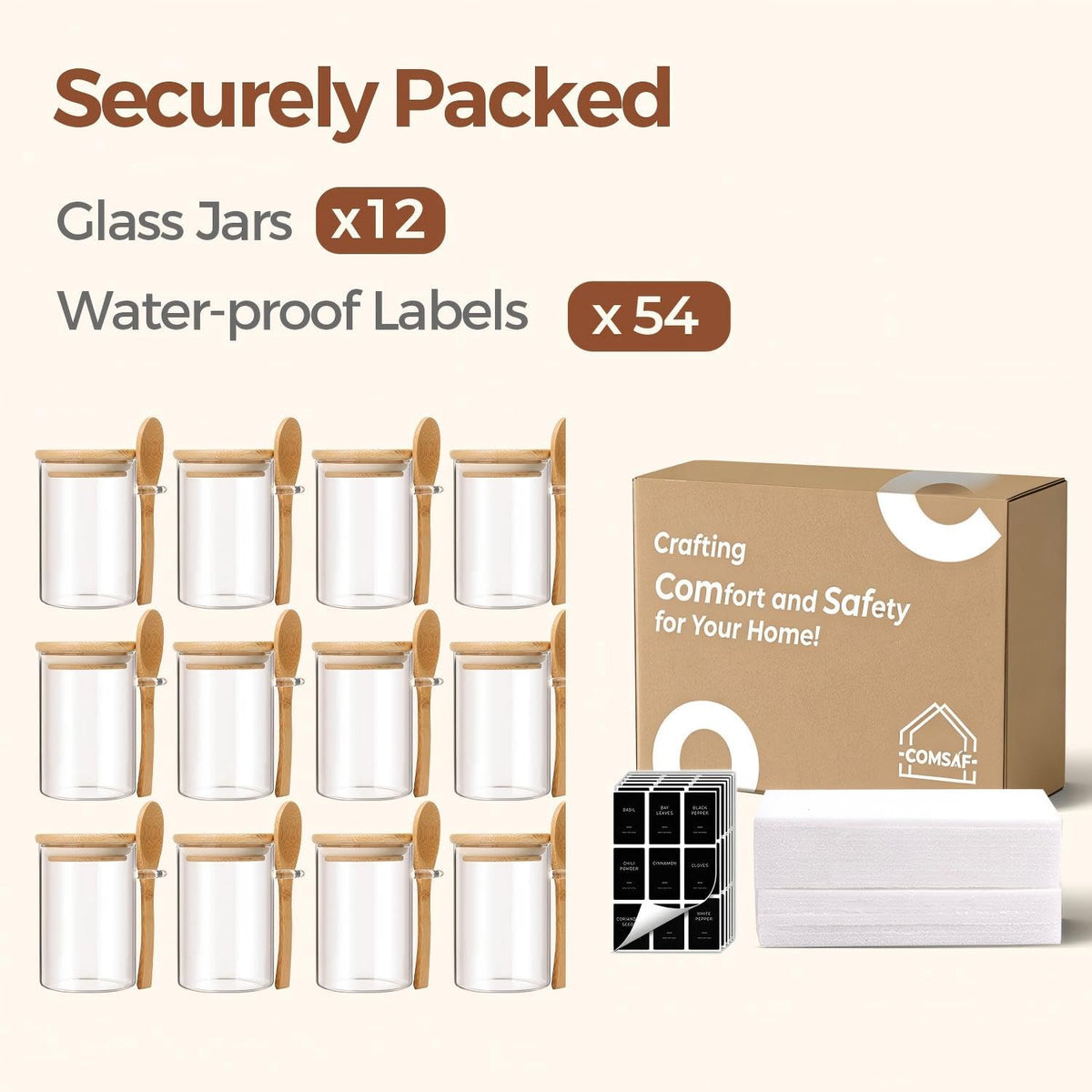 Versatile storage solution for spices, tea, snacks, or crafts