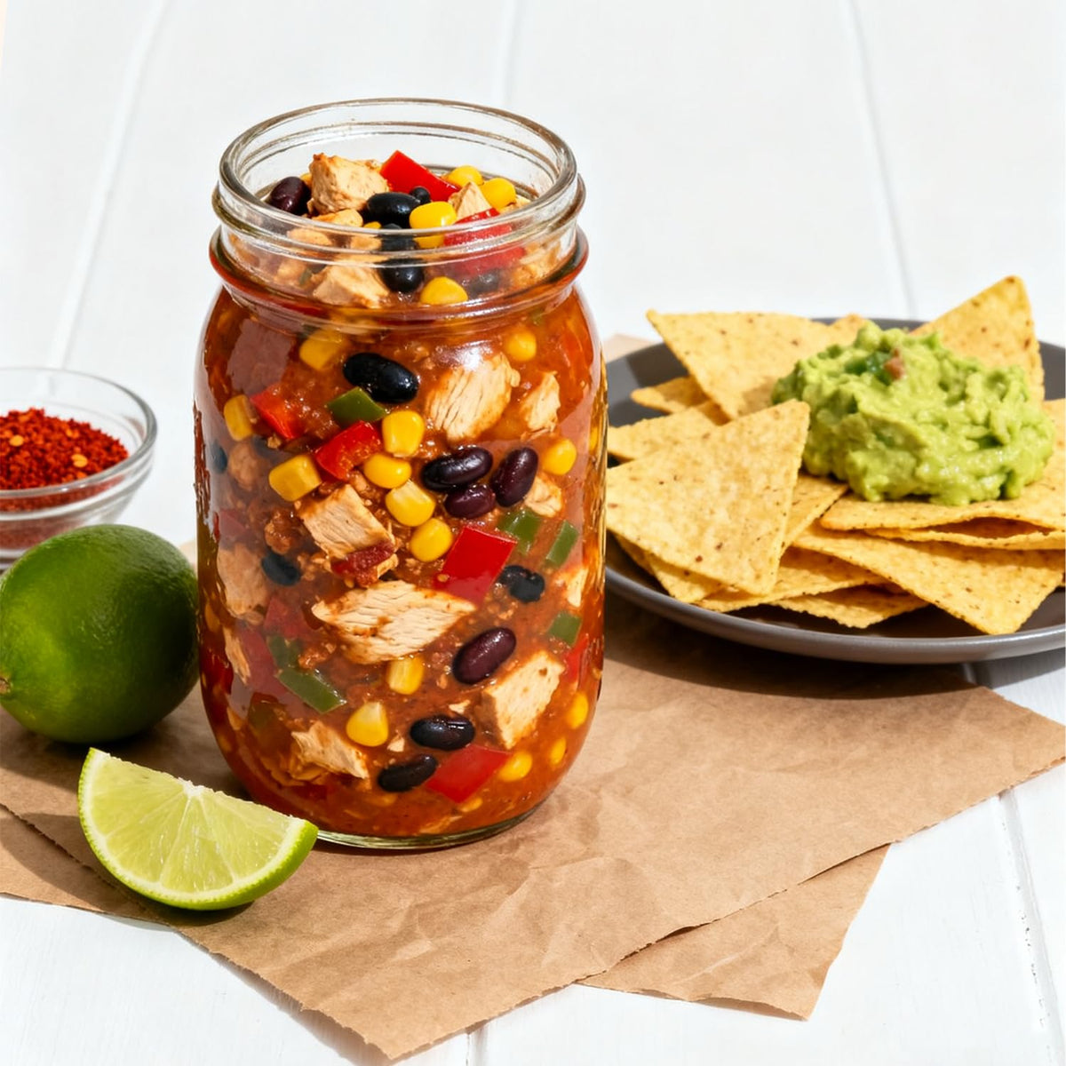 ComSaf jar for pantry organization, storing bulk dry goods neatly.
