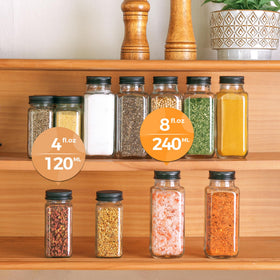 ComSaf pepper grinder included for freshly ground spice flavor.