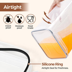 ComSaf containers are BPA-free, odorless, and transparent for easy checks