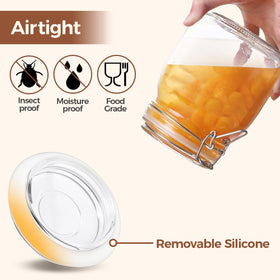 ComSaf see-through glass shows contents at a glance for quick restock