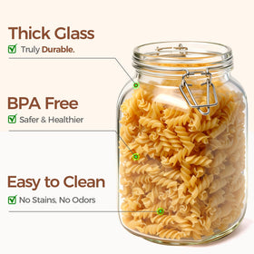 ComSaf silicone gasket ensures high-pressure seal for pickling and fermenting.