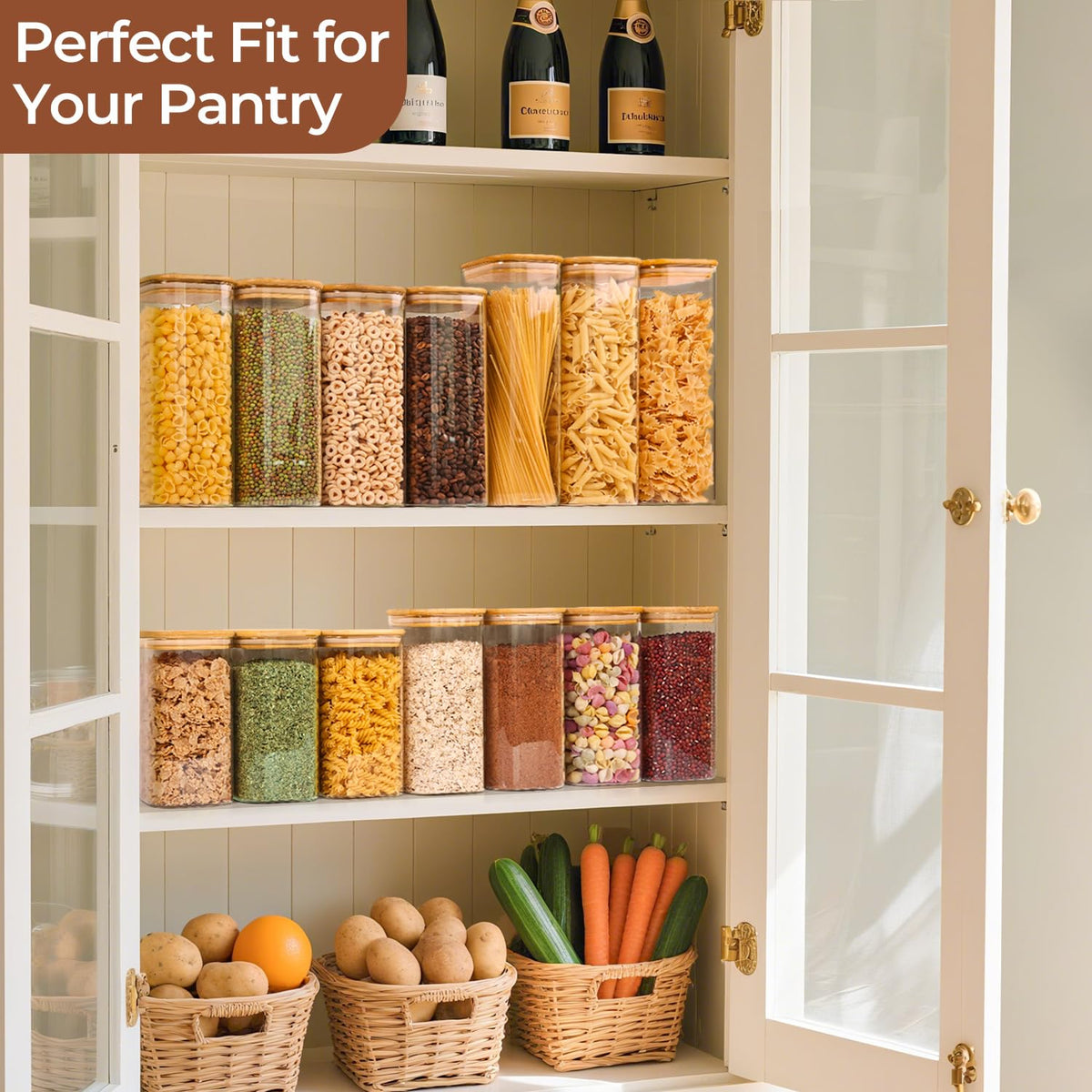 ComSaf silicone seal rings protect stored food from moisture