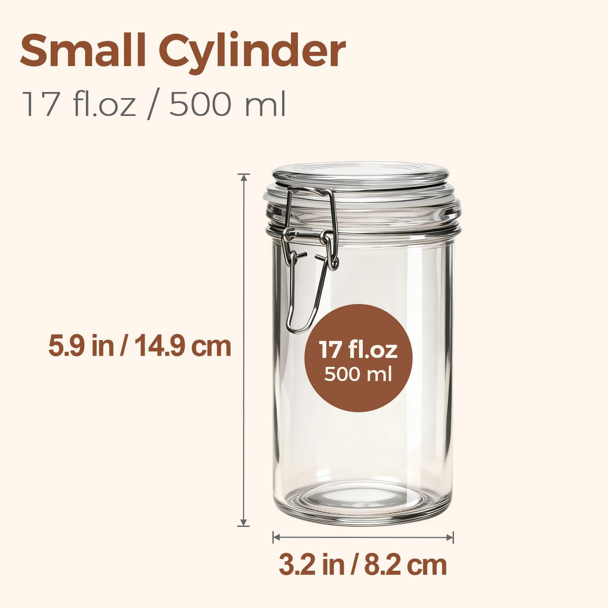 ComSaf sourdough starter jar 16oz shows culture growth and fermentation readiness.