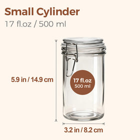 ComSaf sourdough starter jar 16oz shows culture growth and fermentation readiness.