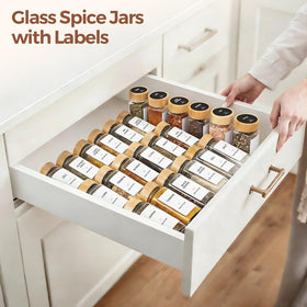 ComSaf bamboo lids provide durability and a natural touch.