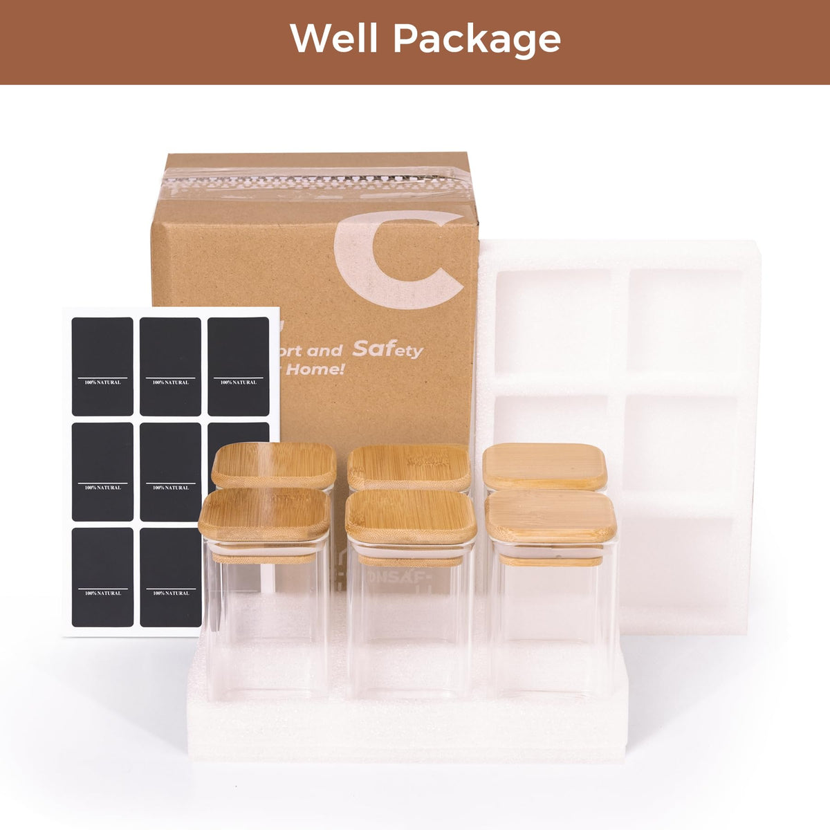 ComSaf gift-ready spice set for starters and cooks.