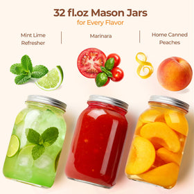 ComSaf wide-mouth jar for sun tea and coffee brewing at home.