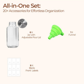 ComSaf trial kit expands your spice collection with versatile storage options