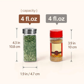 ComSaf US spice labels help organize blends with clear readability.