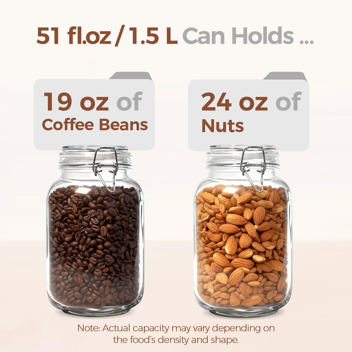 ComSaf visual inventory with clear glass shows contents at a glance.