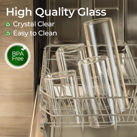 ComSaf wide-mouth jar allows easy scooping and pouring for snacks