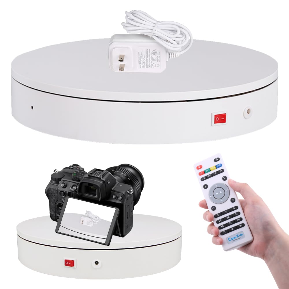 ComXim 360-degree rotation modes for continuous and step-by-step shooting.