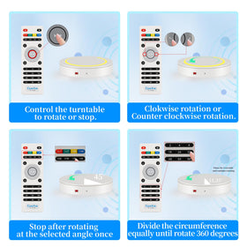 ComXim remote control in use for easy speed and mode adjustments.