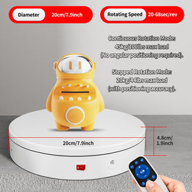 ComXim remote turntable bearing detail highlighting sturdy support