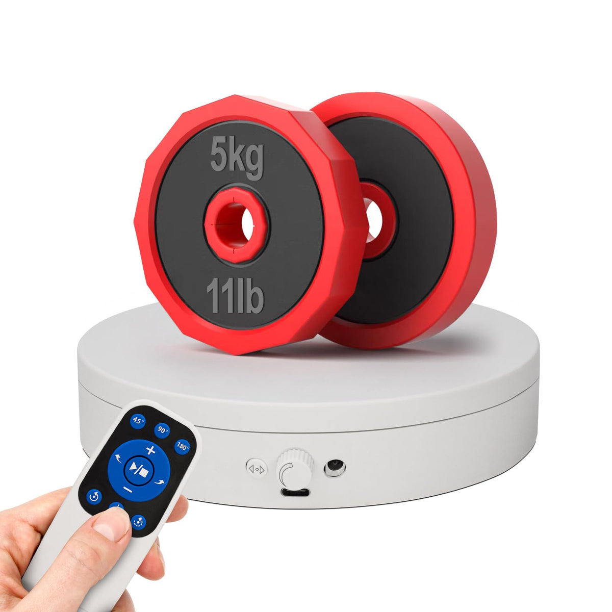 USB-C or battery power options for flexible ComXim turntable setups