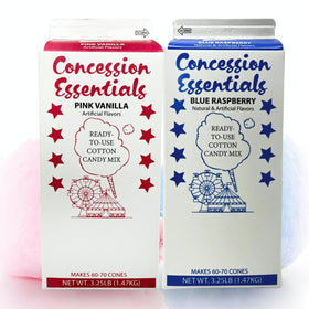 Concession Essentials CE Floss Sugar Blue Raspberry carton for vibrant fair treats