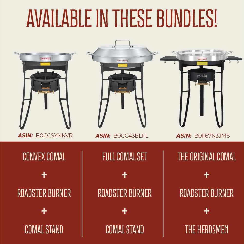 Concord stainless steel construction resists wear while keeping heat steady.