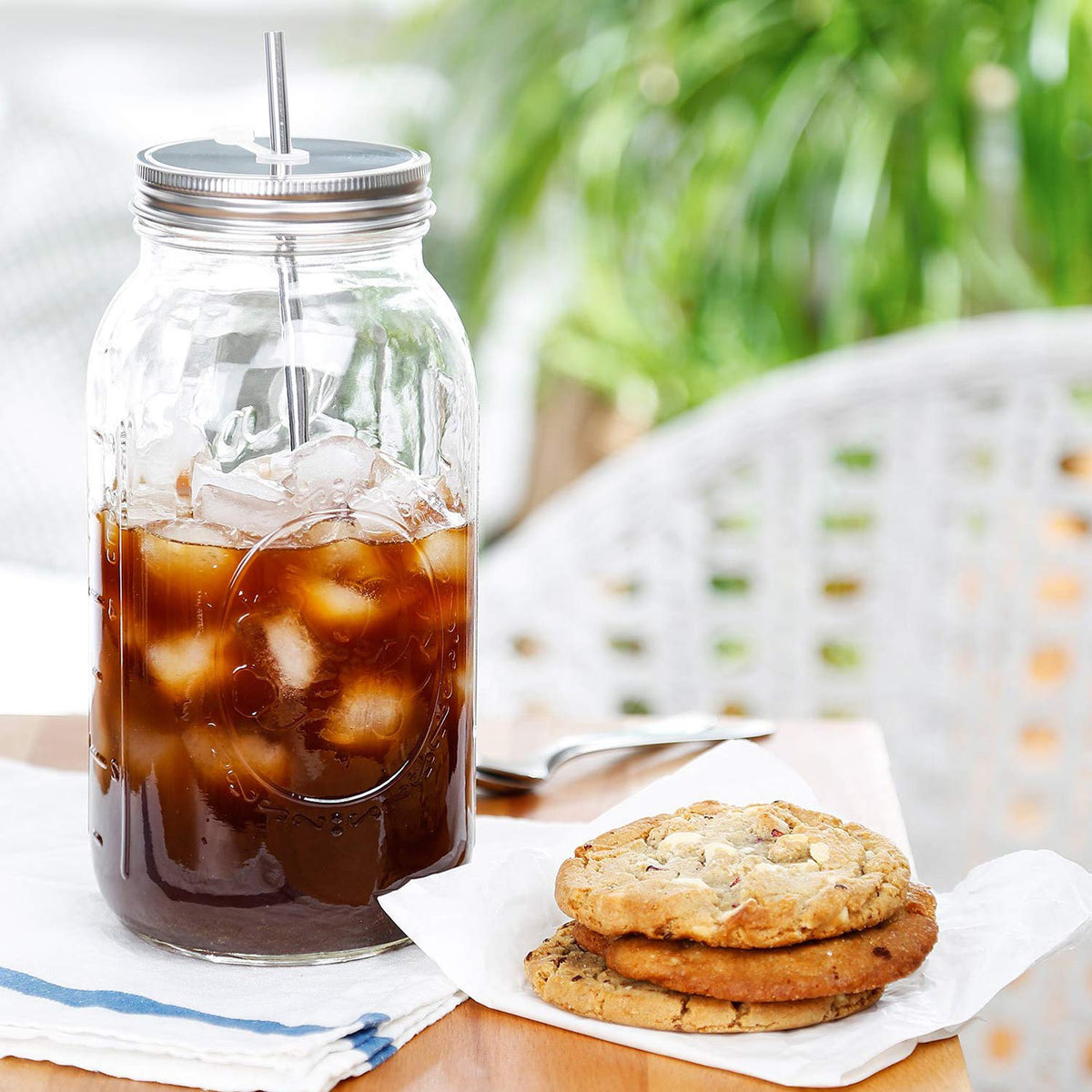 CONNYAM dishwasher-safe stainless steel components simplify reuse and cleanup.