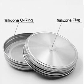 CONNYAM removable silicone seal ring provides BPA-free, odor-free lid performance.