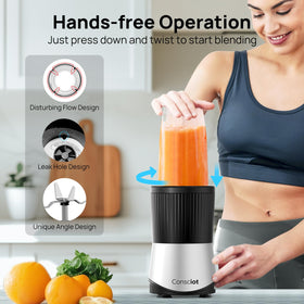 Consciot CB08 24oz cup ready for single-serve smoothies