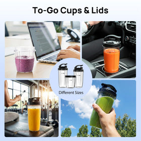Consciot CB10 portable cups and lids for on-the-go drinks