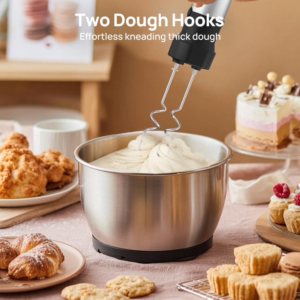 Detachable components are easy to clean and store after use