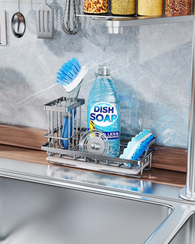 Consumest sink caddy curved design for easy item access